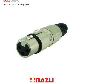 XLR Dişi Jak - Gold Audio SJ1102 Fiyatları