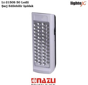 Lightex Lt-2150S 50 Ledli Şarj Edilebilir Işıldak