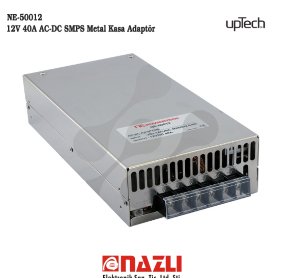 12V 40A AC-DC SMPS Metal Kasa Adaptör