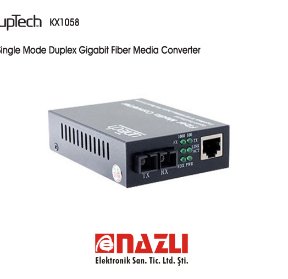 Single Mode Duplex Gigabit Fiber Media Converter