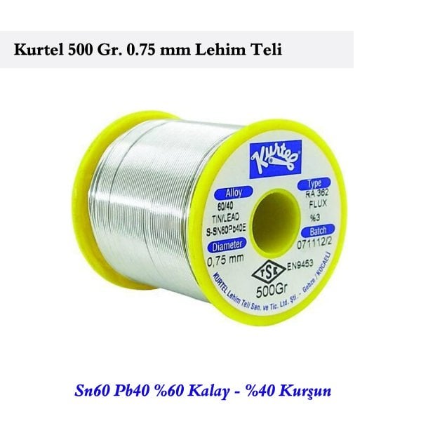 Kurtel 500 Gram 0,75Mm Lehim Teli