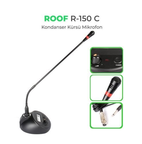 ROOF R-150C Kürsü Mikrofon
