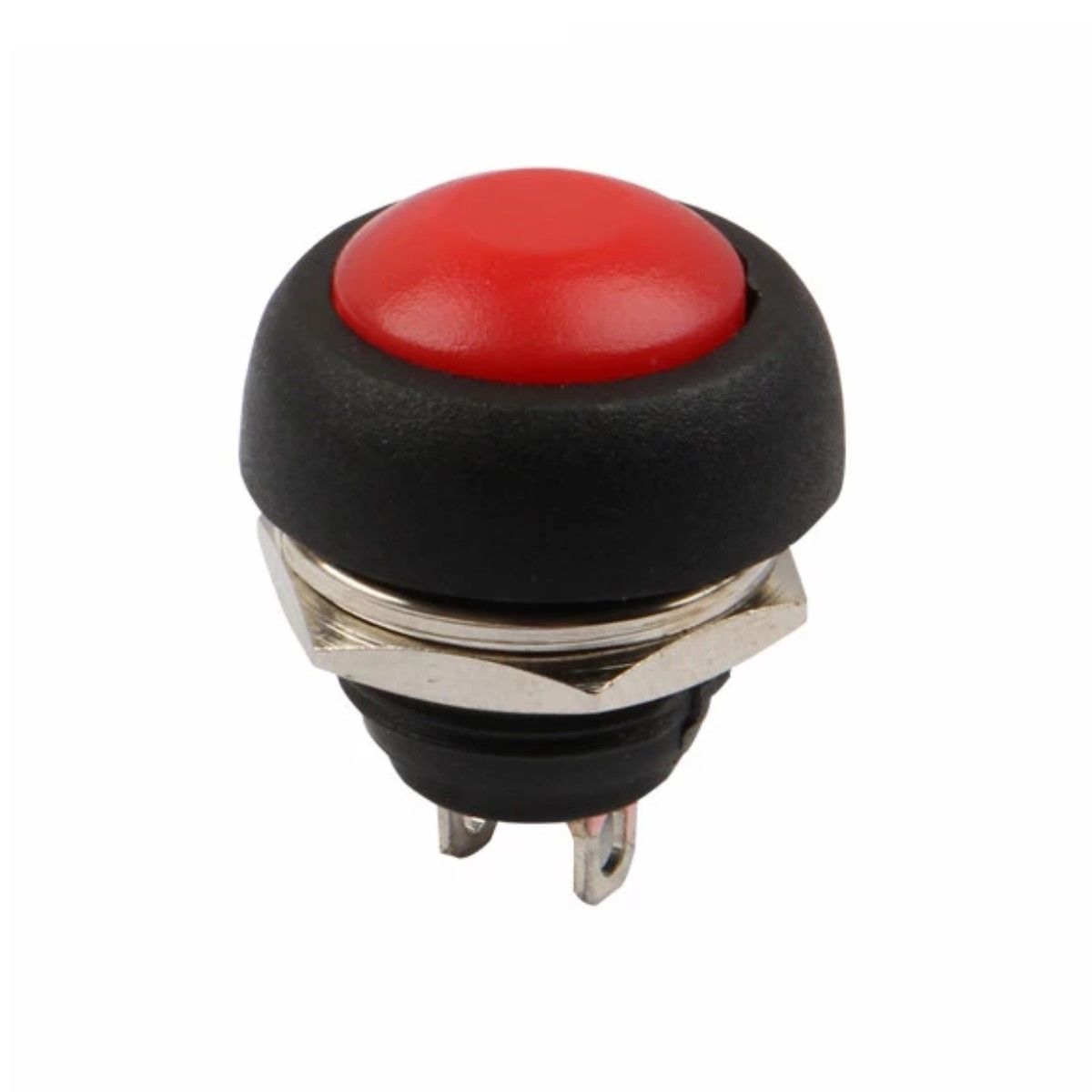 IC-184 Yuvarlak 12 Mm Buton PBS33B - 10 Adet