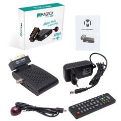 Scart Girişli Mini SD Uydu Alıcısı