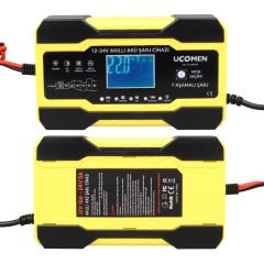 12/24 Volt 10 Amper Led Göstergeli Akü Şarj Cihazı - 25059
