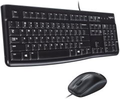 Logitech MK120 Kablolu Klavye Mouse Set Q TR