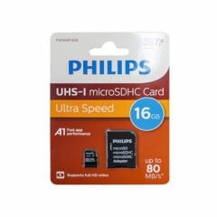 Philips 16GB Class10 UHS-I U1 TF Adaptörlü Micro SDHC Hafıza Kartı