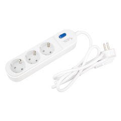 Akım Korumalı Priz - 3 Lü Anahtarlı - 22533