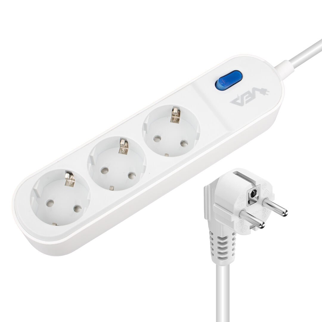 Akım Korumalı Priz - 3 Lü Anahtarlı - 22533