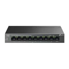 Tp-Link LS109P 8 Port 10/100 +1 Port RJ45 63Watt 250Metre Poe Switch