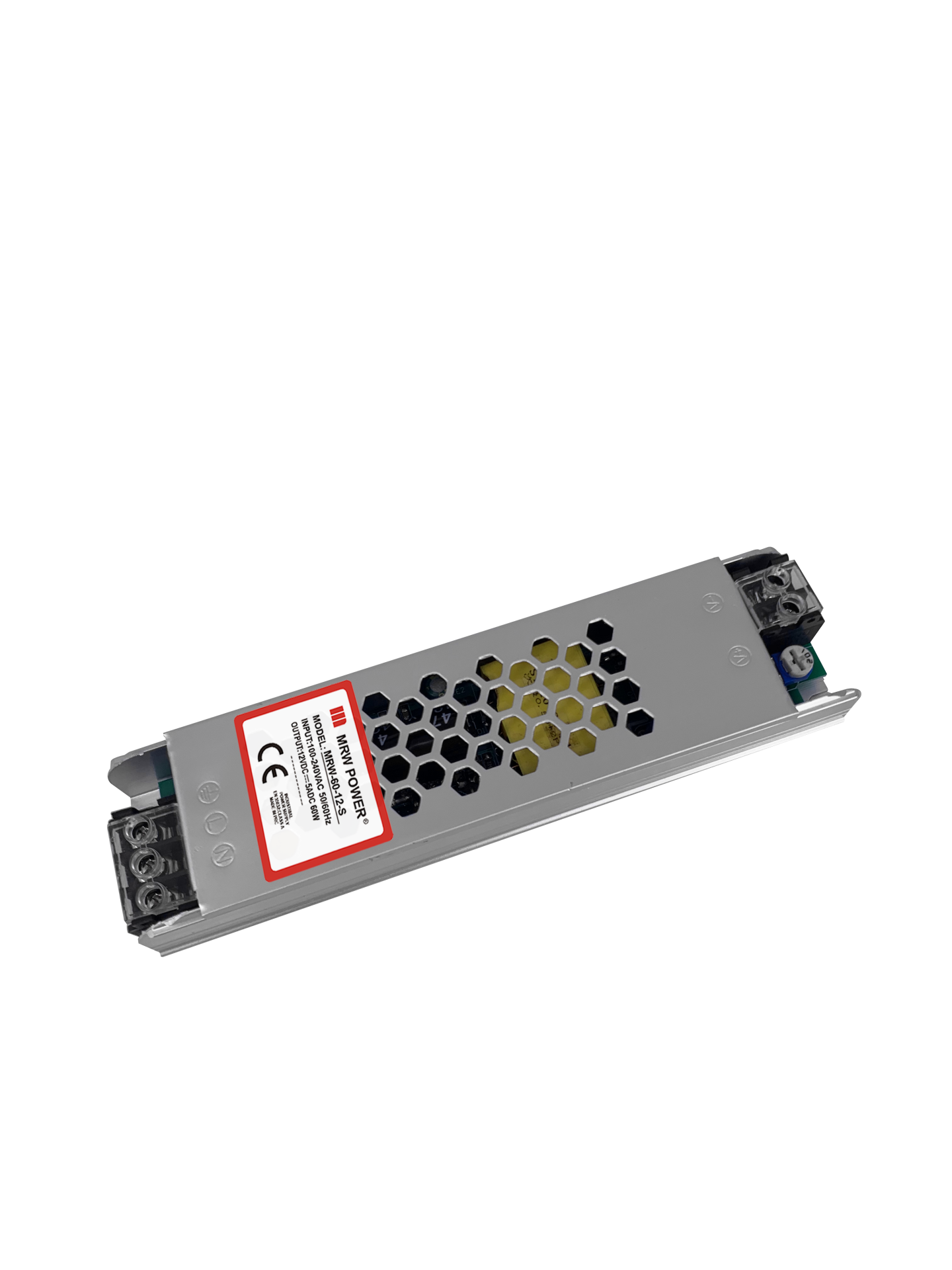 Mervesan MRW-60-12-S 12V 5A Metal Kasa Slim Güç Kaynağı