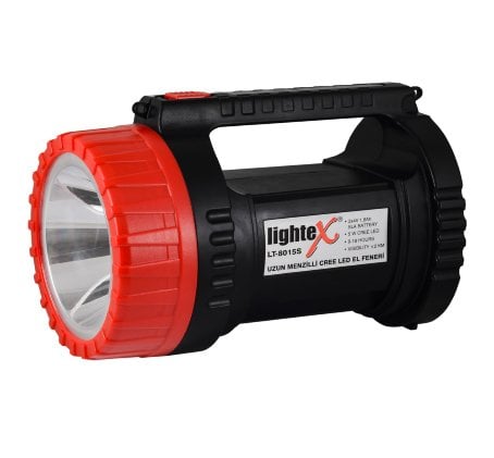 LT-8015S 5W Cree Led El Feneri 2 Kademeli Şarj Edilebilir