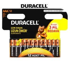 AAA İnce Kalem Pil 12li Blister