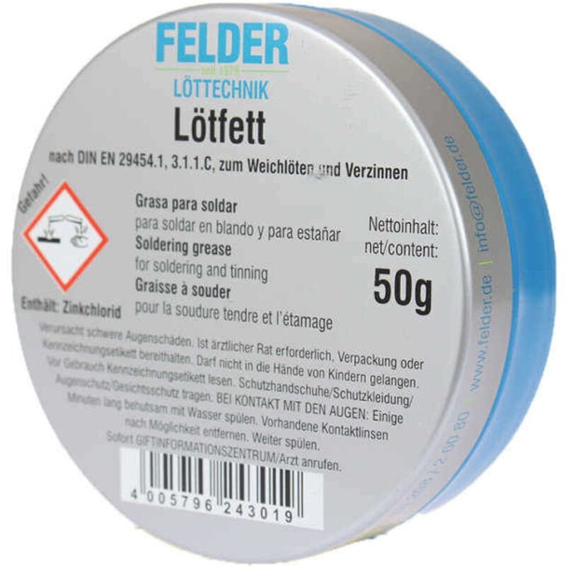 Lötfett 50gr Lehim Pastası