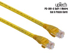 PC-201-3 Cat6 Patch Kablo Sarı 1Metre