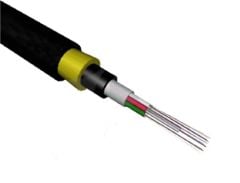 FO104S 4 Core 9/125 Single Mode Tek Tüplü Çelik Zırhlı Fiber Optik Kablo