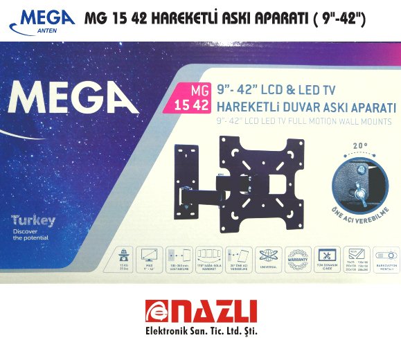 Mega MG 15 42 Hareketli Askı Aparatı