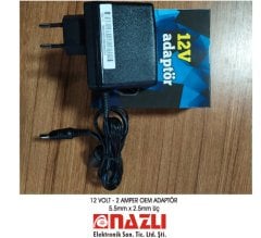 Adaptör 12 Volt 2 Amper Oem Marka