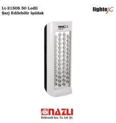 Lt-2150S 50 Ledli Şarj Edilebilir Işıldak