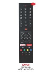 VESTEL LCD (NETFLİX-YOUTUBE) KUMANDA KK1130