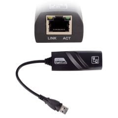 PM-16299 Usb 3.0 TO Ethernet 10/100/1000MBPS Gigabit Ethernet Çevirici Adaptör
