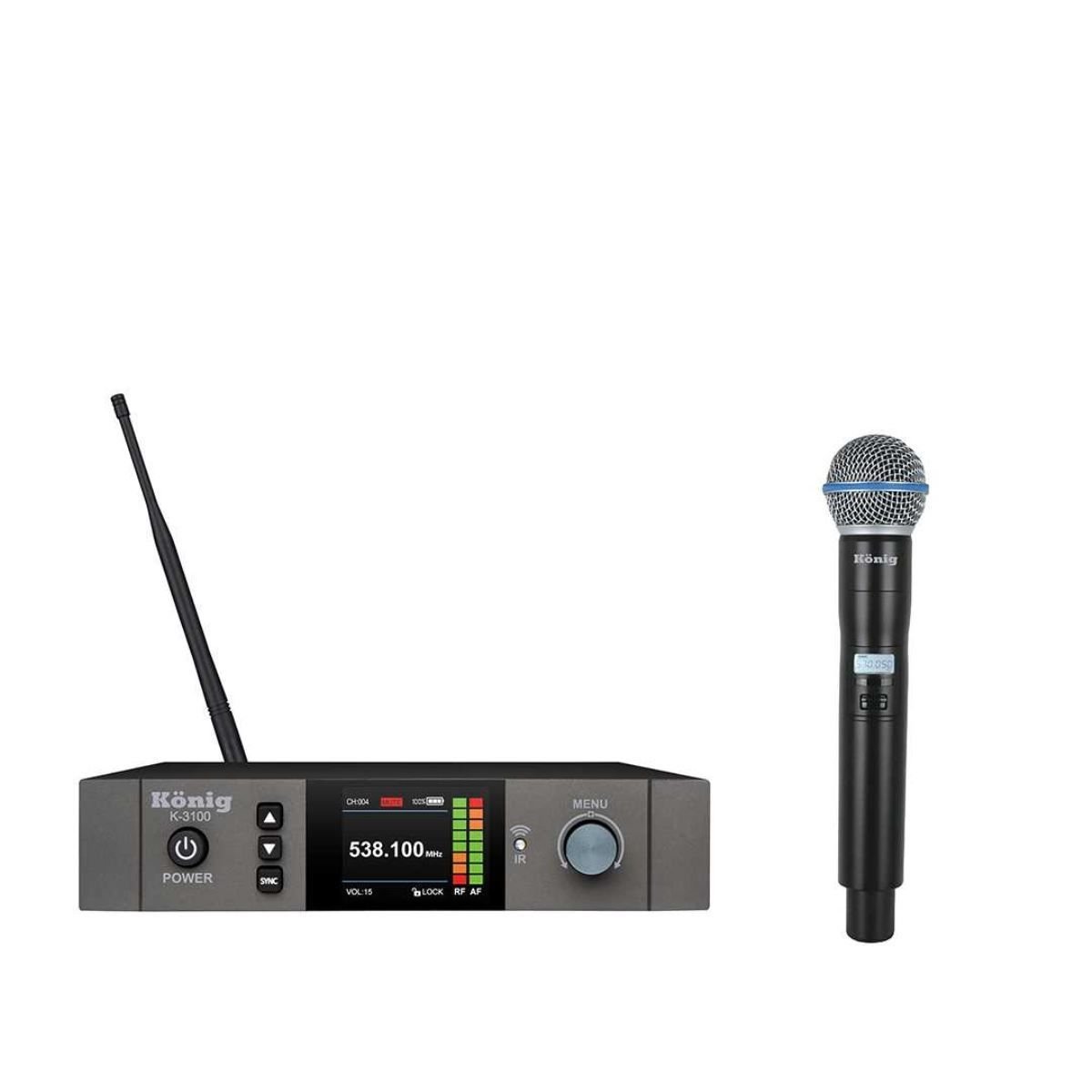 König K-3100 Uhf Telsiz El Mikrofon