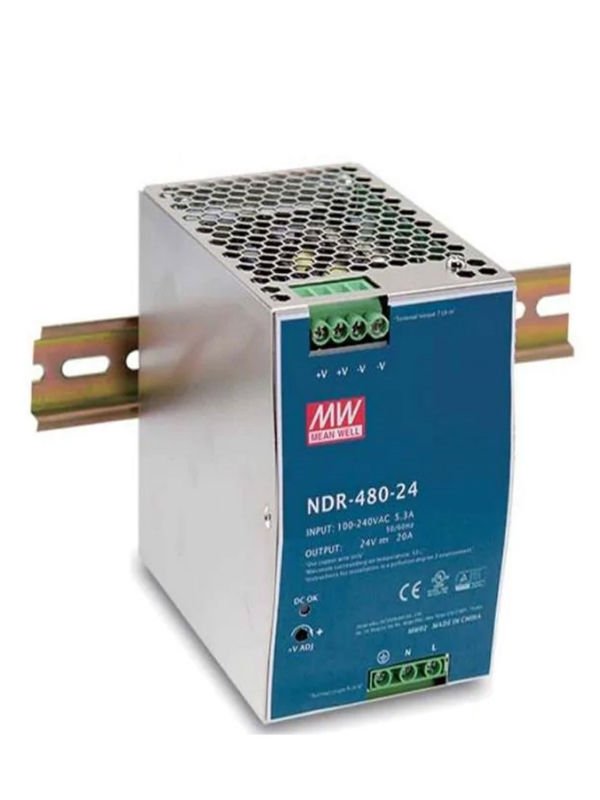NDR-480-24 24Vdc 20.0Amp DIN Rail