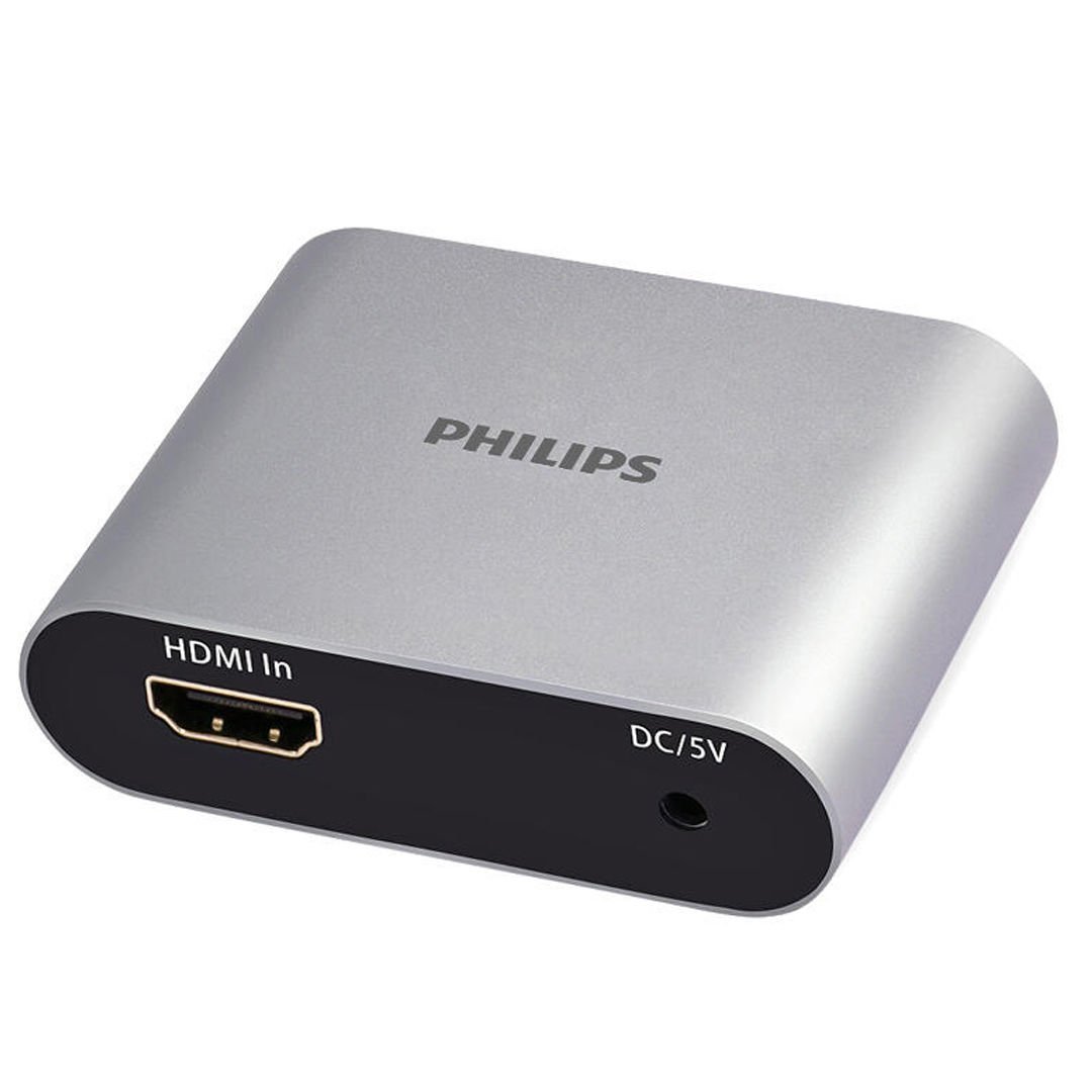 Philips SWV9101E/93 4K HDMI Splitter 1 Giriş - 2 Çıkış Ultra HD Görüntü Dağıtıcı