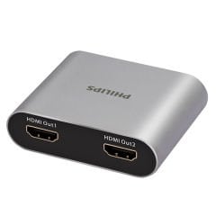 Philips SWV9101E/93 4K HDMI Splitter 1 Giriş - 2 Çıkış Ultra HD Görüntü Dağıtıcı