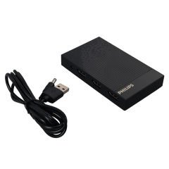 Philips SWV9023B/93 4K HDMI Splitter 1 Giriş - 4 Çıkış Ultra HD Görüntü Dağıtıcı