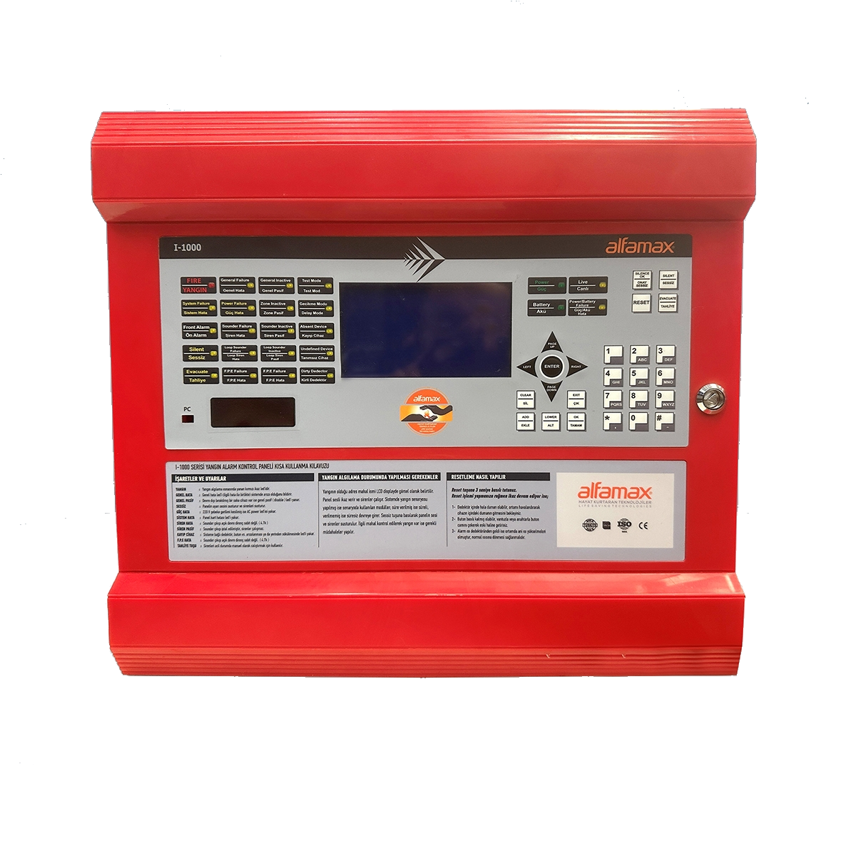 Alfamax I-1000-4 Yangın Alarm Paneli